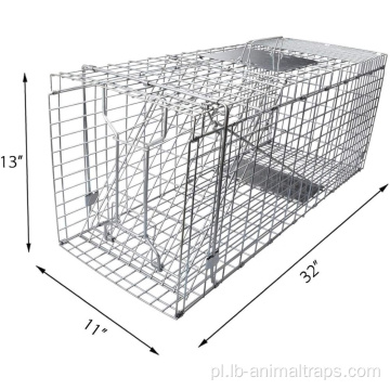 Gorąca wyprzedaż na żywo kota cage cage pułapki klatki
